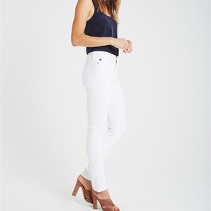 AG Adriano Goldschmied White Jeans Prima Midrise